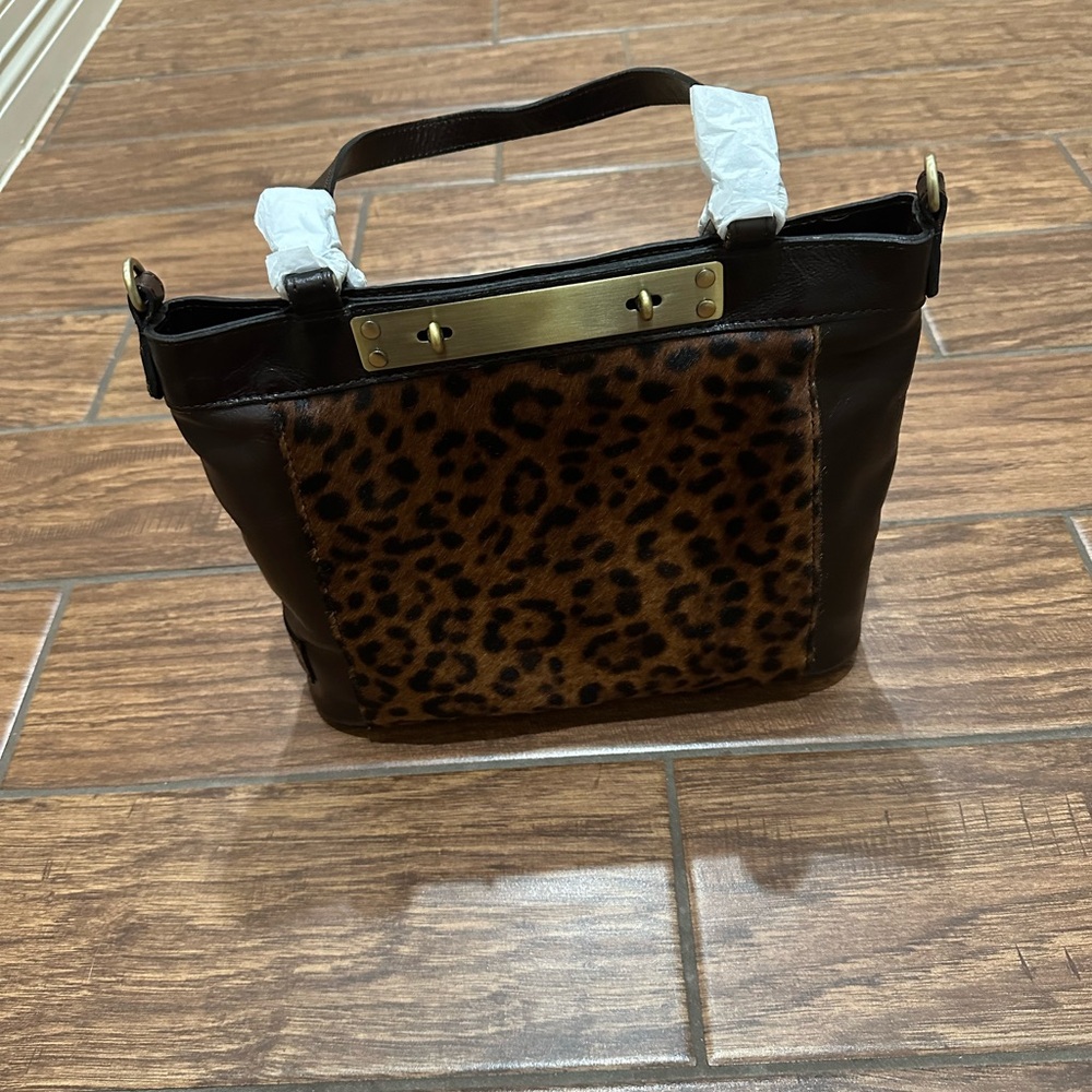 Patricia Nash cheetah hide purse